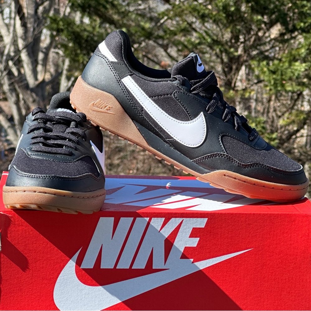 Nike Terra Manta Unisex Black Youth GS 7Y (Womens 8.5) Casual Sneaker NEW